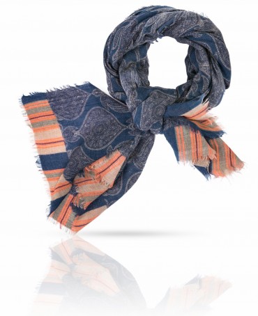 Палантин Унисекс W70.TW4-SK24/NAVY